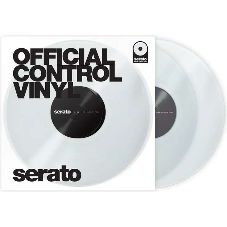 Serato Performance Control Vinylplatte 12 Zoll 2 Stück transparent