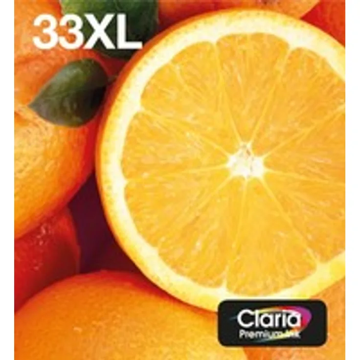 Epson Original 33XL Tinte Orange (XP-530 XP-630 XP-635 XP-830 XP-540 XP-640 XP-645 XP-900 XP-7100) Multipack 5-farbig