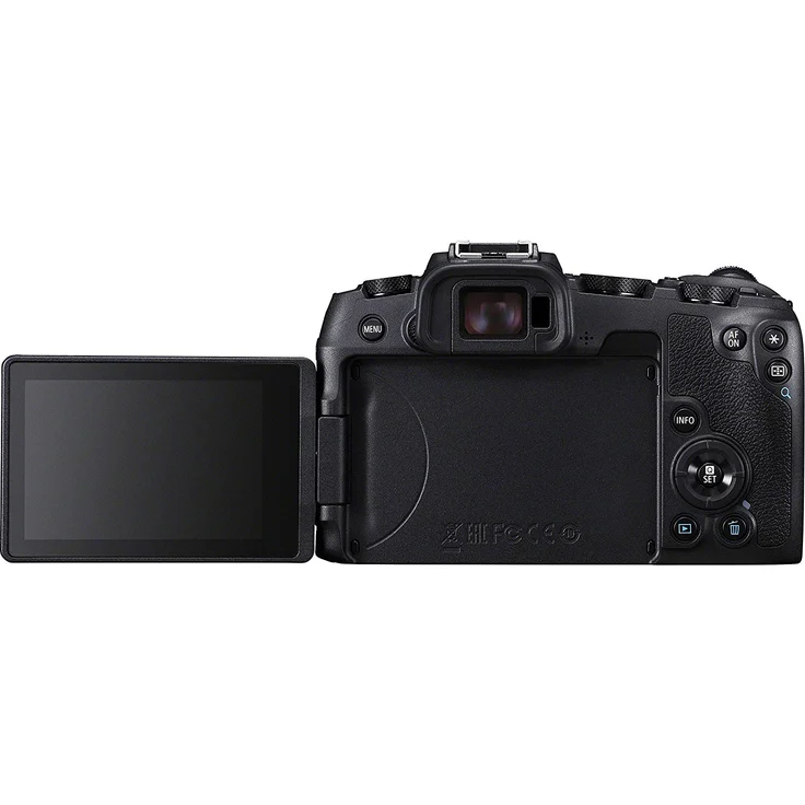 Canon EOS RP Systemkamera + Adapter EF-EOS R (26,2 MP, 7,5 cm (3 Zoll) Clear View LCD II Display, Digic 8, 4K Video, WLAN, Bluetooth, mit Vollformat-Sensor) schwarz – Bild 5