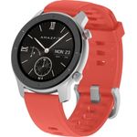 Amazfit GTR Smartwatch Unisex, 42mm, Aluminiumgehäuse, Rot