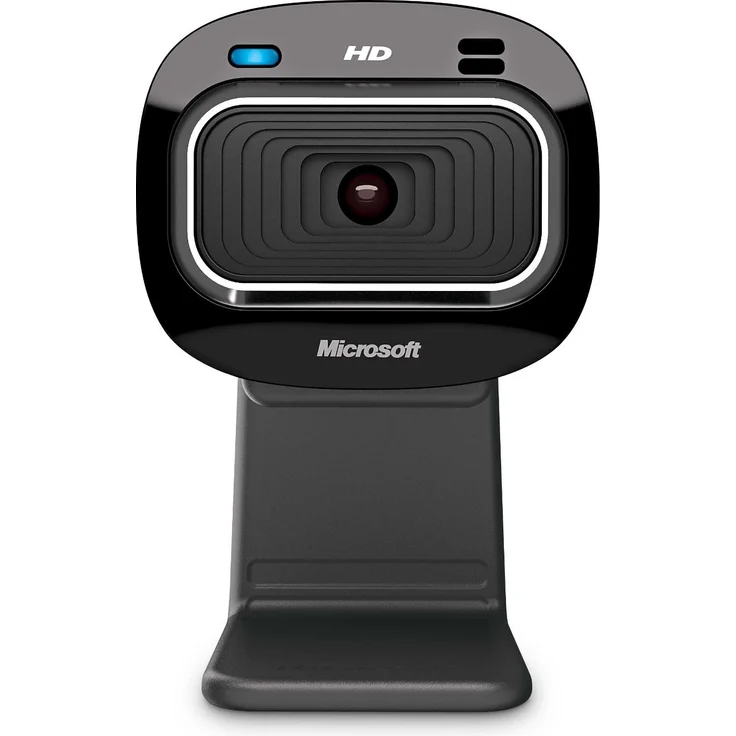 Microsoft LifeCam HD-3000 USB 2.0 Schwarz Webcam - Webcams (30 fps, 720p, 1280 x 800 Pixel, 4X, Auto, 0.3-1.5) (T3H-00002) – Bild 2
