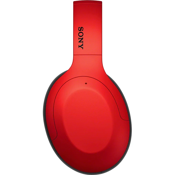 Sony WH-H910N kabellose High-Resolution Kopfhörer (Noise Cancelling, Bluetooth, Quick Attention Modus, bis zu 40 Std. Akkulaufzeit, Headset mit Mikrofon für Telefon & PC-Laptop) rot – Bild 8
