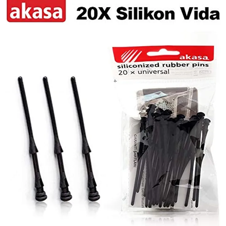 Akasa AK-MX003 Vibrationsdämpfender, 20er Set (AK-MX003)