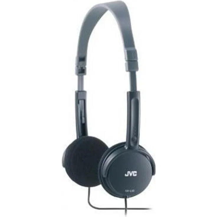 JVC HA L 50 W On-Ear-Kopfhörer, schwarz – Bild 1