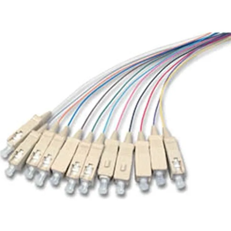 LogiLink Pigtail Sets mit einseitig montiertem Steckverbinder Werden hauptsächlich eingesetzt, um ankommende mehradrige LWL-Kabel aufzuteilen und mit Steckverbindern zu bestücken
