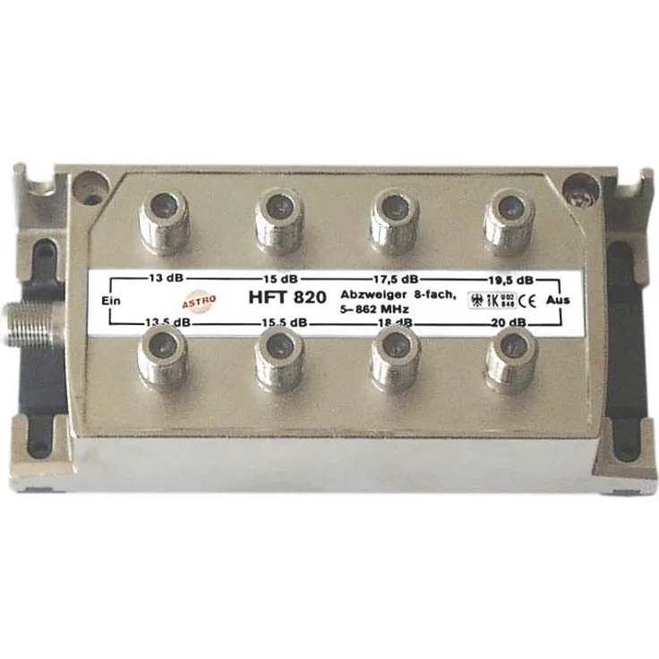 ASTRO Abzweiger 8-fach HFT 820