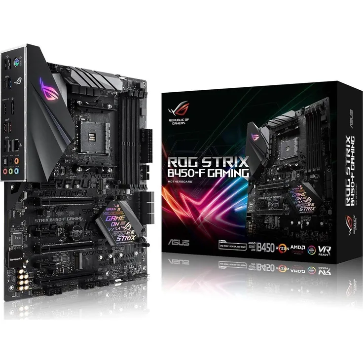 ASUS ROG STRIX B450-F GAMING - ATX, AMD B450, Sockel AM4, Dual-channel DDR4 (90MB0YS0-M0EAY0)