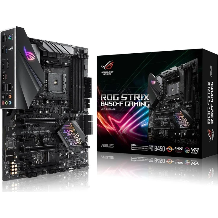 ASUS ROG STRIX B450-F GAMING - ATX, AMD B450, Sockel AM4, Dual-channel DDR4 (90MB0YS0-M0EAY0) – Bild 1