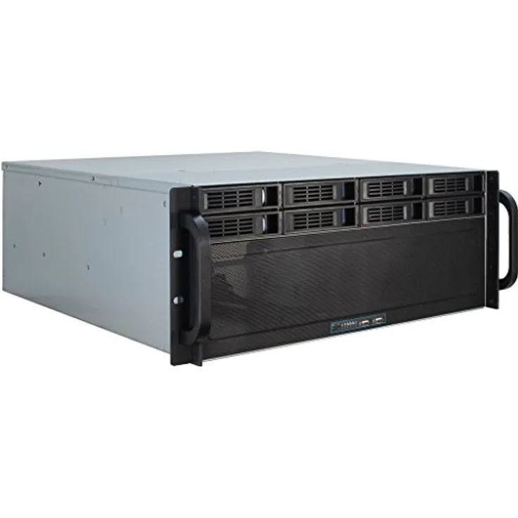 Inter-Tech 88887191 Case IPC Storage 4U-4408, o.PSU