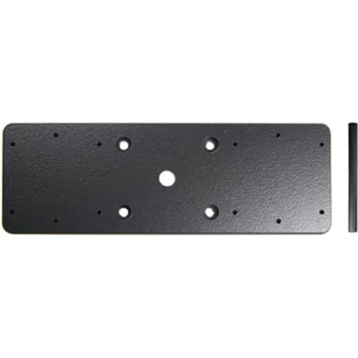 Brodit 215118 Montageplatte, Schwarz