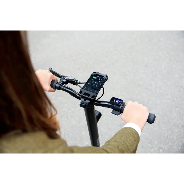 Micro Emicro M1 Colibri E-Scooter, mit Straßenzulassung, Schwarz, 20 km/h – Bild 6