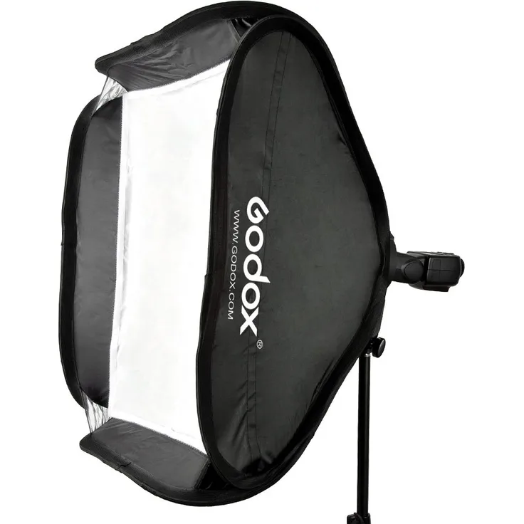 "Andoer Godox 40 * 40cm / 15 ""* 15"" Softbox Diffusor mit S-Bügel Bowens Halterung für Speedlite-Blitzlicht"