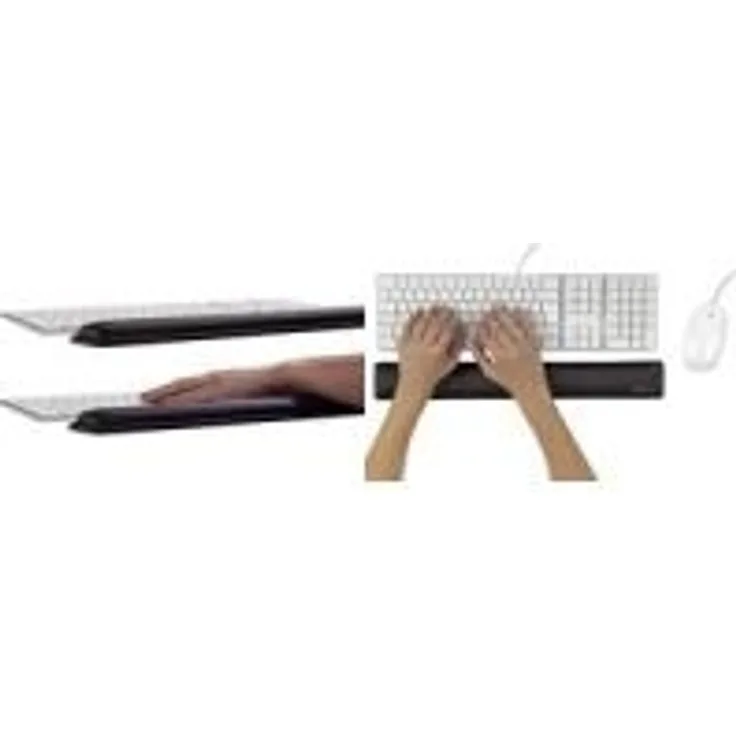 DURABLE Wrist Support with Gel - Tastatur-Handgelenkauflage - Anthrazit (5749-58)