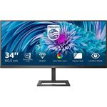 Philips E-line 345E2AE - 34 Zoll, QHD (1440p) (3440 x 1440), IPS-Panel, 75Hz, 4ms, 300cd/m² (345E2AE/00)