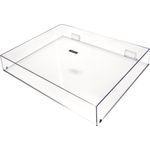 Reloop RP-1000-2000-4000 Abdeckhaube – Klappbarer Acryl Plattenspieler Staub- und Schmutzschutz, passgenau für Reloop RP-1000-2000-4000 Modelle, (transparent)