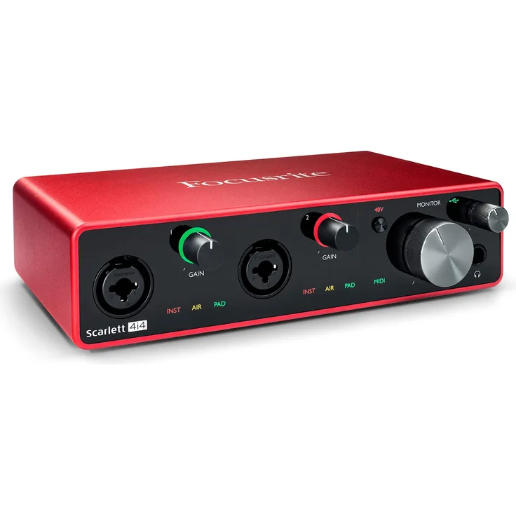 Focusrite Scarlett 4i4 3rd Gen Audio Interface