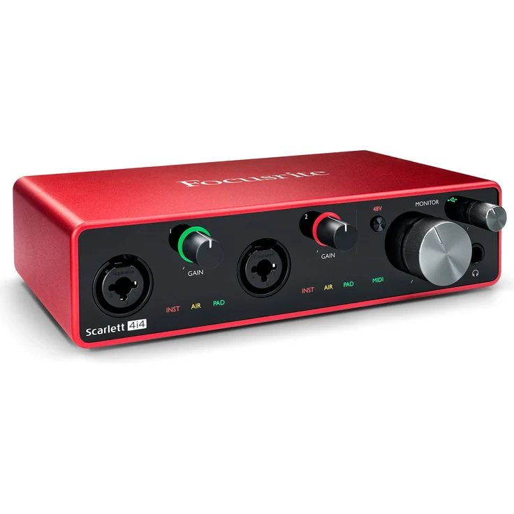 Focusrite Scarlett 4i4 3rd Gen Audio Interface – Bild 1