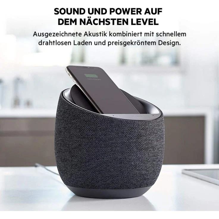 Belkin SoundForm Elite Multiroom-Lautsprecher mit Google Assistant, geeignet für Indoor, schwarz – Bild 13