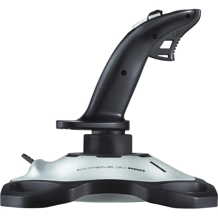 Logitech Extreme 3D Pro Schwarz, Silber (942-000031) (PC) – Bild 3