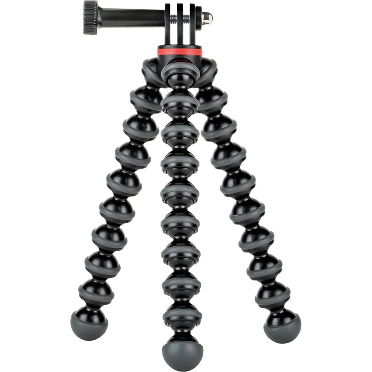JOBY JB01516-BWW GorillaPod 500 Action flexibles Ministativ (mit Stiftbefestigung für GoPro, 360-Grad-Kameras und andere Action-Kameras, Traglast bis zu 500 g) – Bild 1