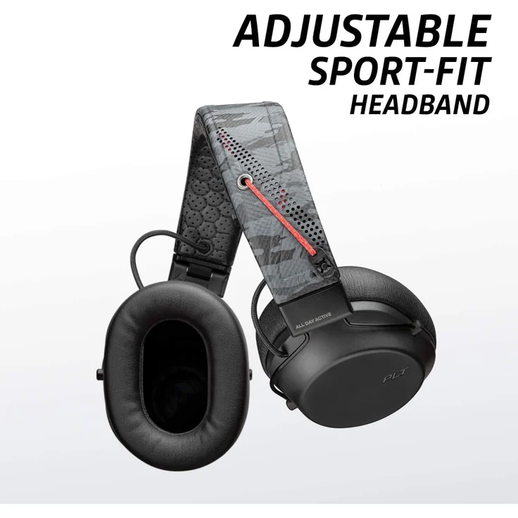 Plantronics BACKBEAT FIT 6100 Over-Ear-Kopfhörer, mit Bluetooth, Mikrofon, grau – Bild 3