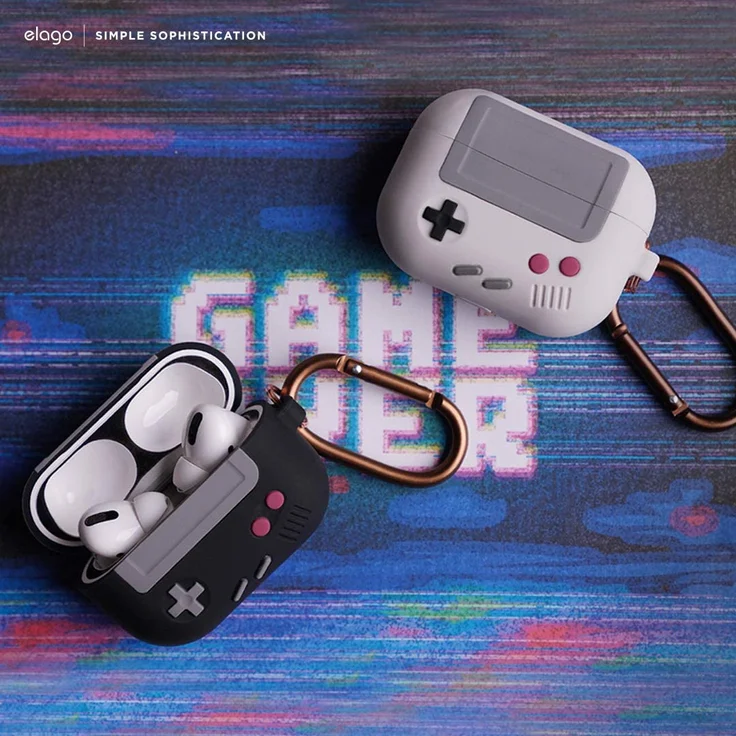 elago AW5 Hülle Silikon Case Kompatibel mit Apple AirPods Pro Hülle Ladecase grau - Preisvergleich – Bild 5