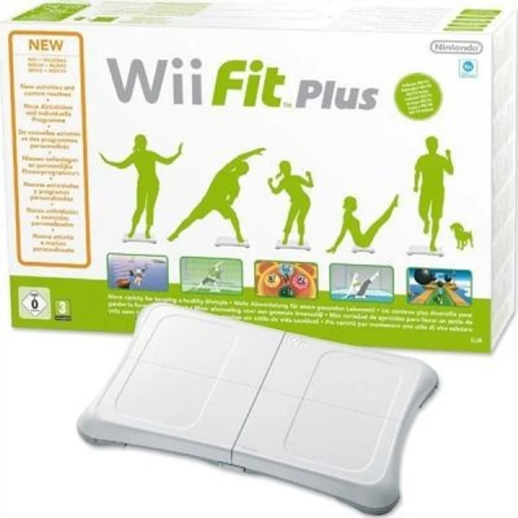 Wii Fit Plus inkl. Balance Board (Wii) – Bild 1