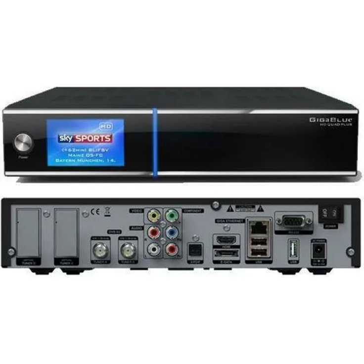 GigaBlue HD Quad Plus 2 x DVB-S2 – Bild 2