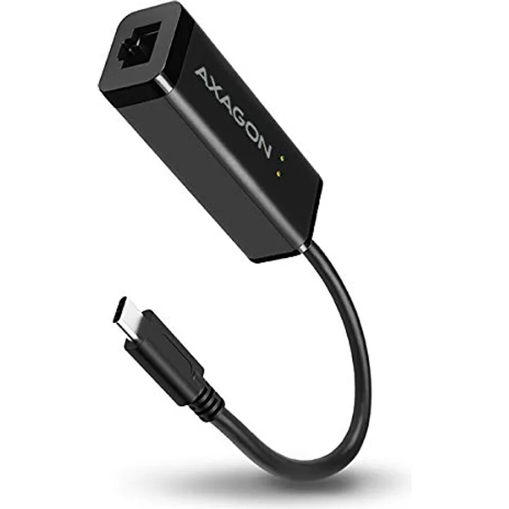 AXAGON ADE-SRC USB-C 3.1 GIGABIT ETHERNET 10/100/1000 Mbit Hochgeschwindigkeitsadapter mit automatischer Installation