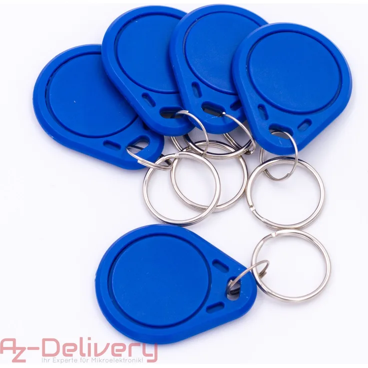 AZDelivery RFID Chips mit 13,56 MHz Transponder / 5 Stück pro Set