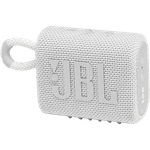 JBL GO 3 Tragbarer wasserdichter Bluetooth-Lautsprecher weiß Bluetooth-Lautsprecher, wasserdicht, weiß