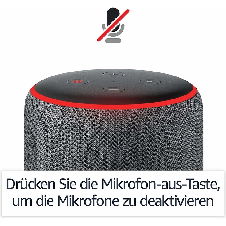 Amazon Echo (3. Generation), smarter Lautsprecher mit Alexa, Anthrazit Stoff – Bild 9