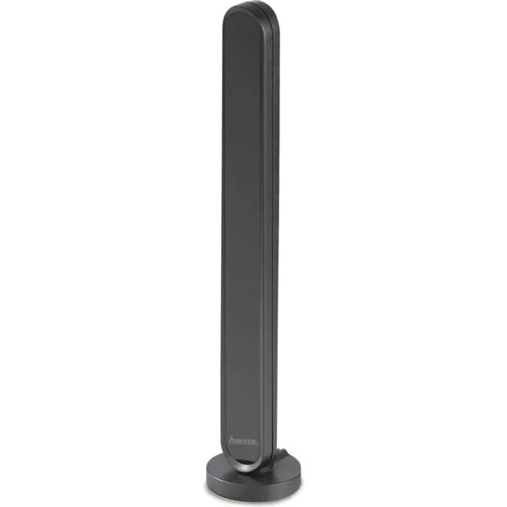 Hama DAB-Zimmerantenne für Radio (DAB, DAB+, UKW, digitale Innenantenne mit Verstärker, aktive Stabantenne mit F-Stecker, 1,4m Kabel) schwarz