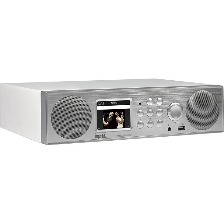 Imperial Dabman i450 Unterbauradio mit Bluetooth, WLAN, TFT-Display, weiß 22-246-00 – Bild 1
