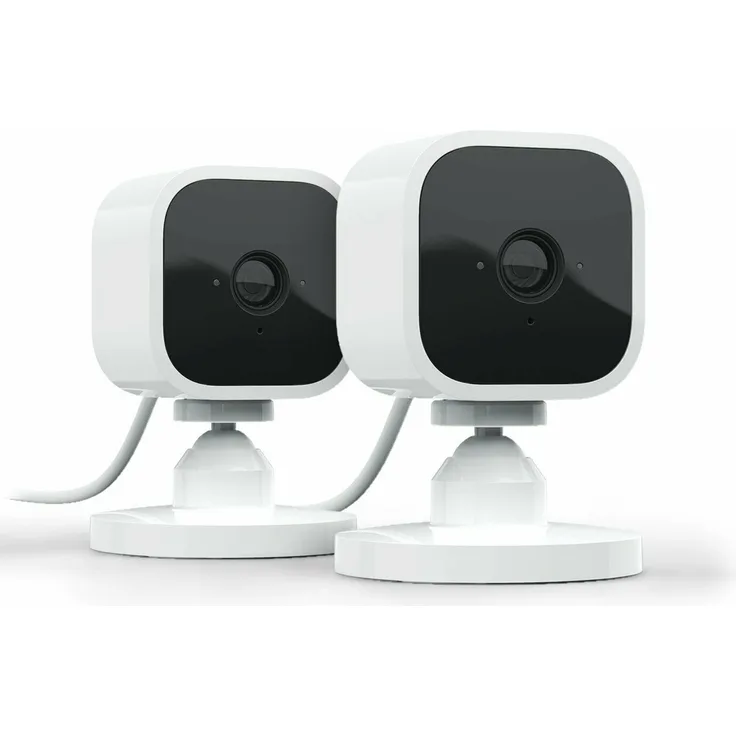 Blink Mini 2, Kamera System, intelligente Plug-in-Überwachungskamera, 1080p