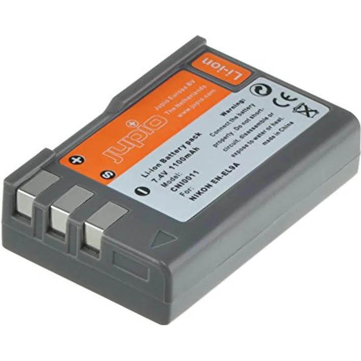 Jupio CNI0011 Kamera Akku für Nikon EN-EL9