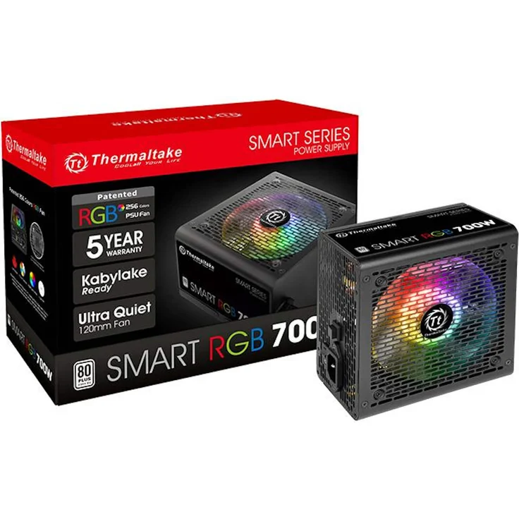 Thermaltake Smart RGB 700W PC-Netzteil (80Plus zertifiziert, ATX) – Bild 4