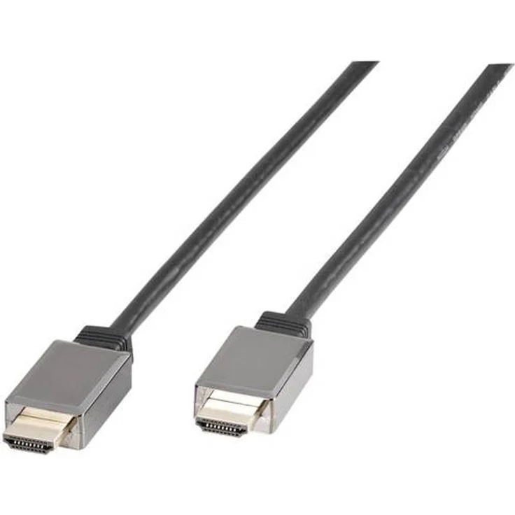 Vivanco HDMI Anschlusskabel, 3m, schwarz