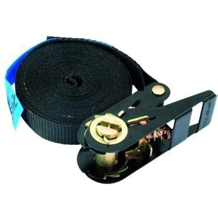 Omnitronic 60206787 SHZ S400 Spanngurt Ratsche (5 m, 25 mm) schwarz