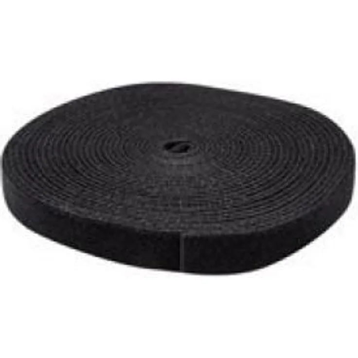 StarTech.com Klettverschluss 7,6m Rolle - Schwarz