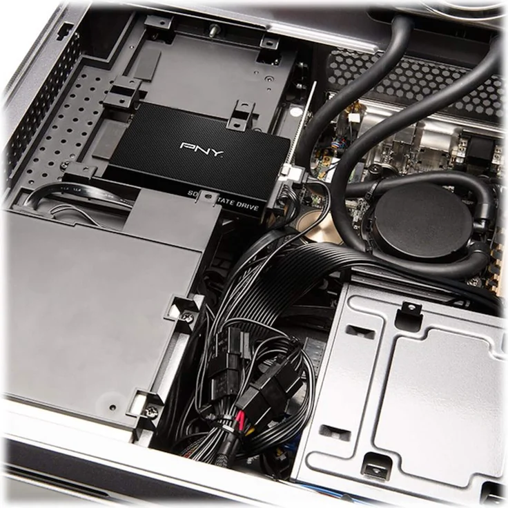 PNY CS900 - Solid-State-Disk - 240 GB - intern - 2.5 Zoll (6.4 cm) - SATA 6Gb/s (SSD7CS900-240-PB) – Bild 2