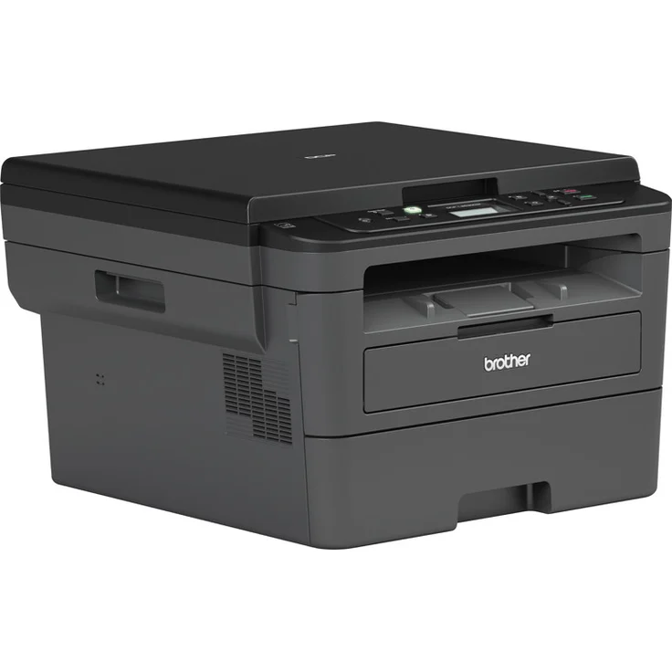 Brother DCP-L2530dw Multifunktionsgerät Laserdrucker Duplex WLAN mit Eindruck (30 ppm, USB 2.0, WiFi Direct, Prozessor 600 MHz, 64 MB Speicher) grau – Bild 2