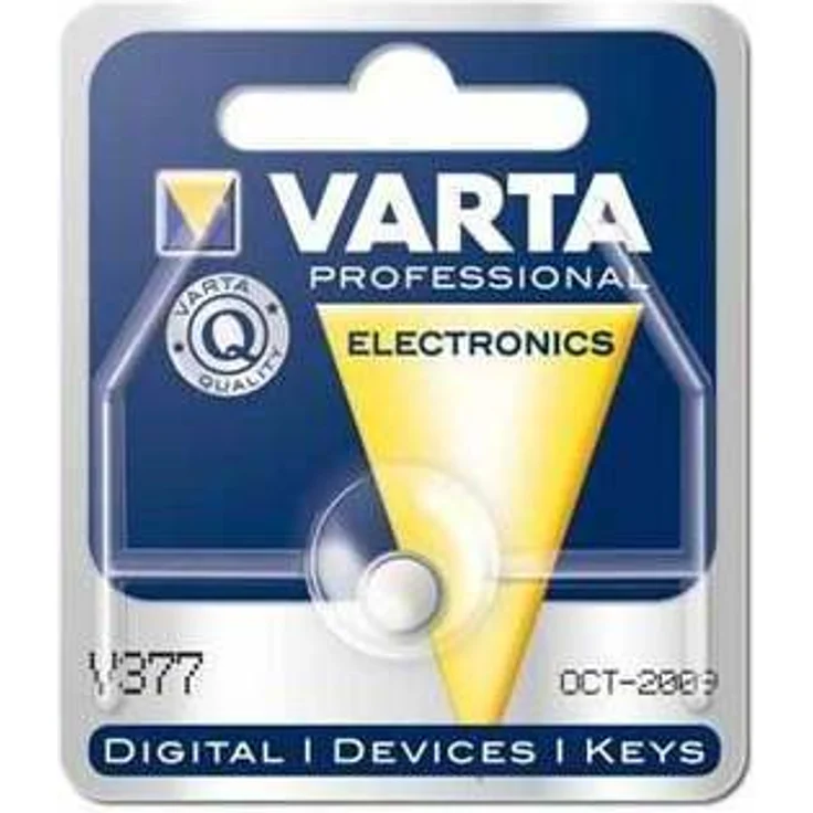 Varta V377 Professional Electronics Silberoxid Knopfzelle (1er Pack) – Bild 1