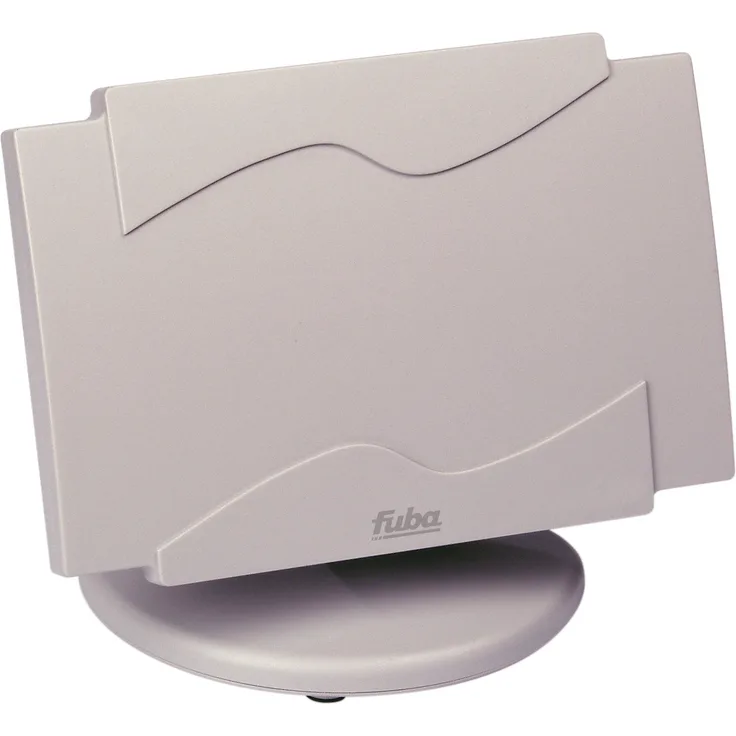 Fuba DAT 650 Wetterfeste, aktive DVB-T-DVB-T2 HD Antenne mit Verstärker und Netzteil grau