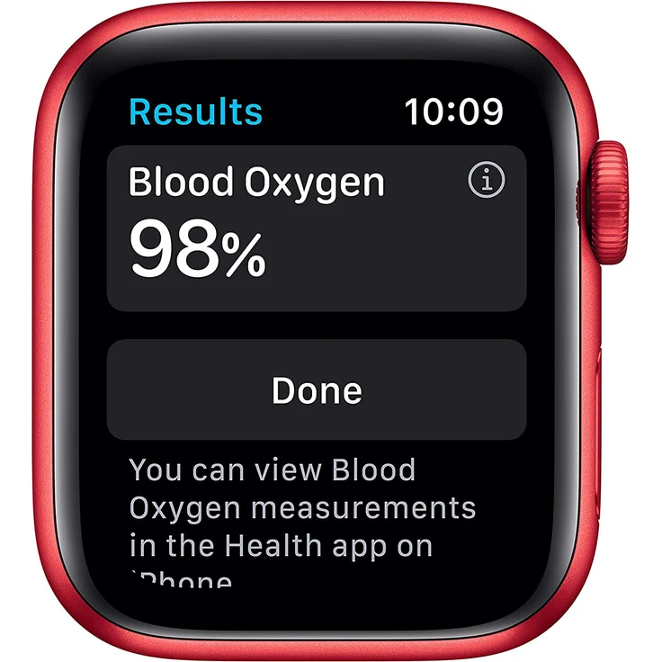 Apple Watch Series 6 Smartwatch GPS + Cellular, 40mm, Aluminiumgehäuse PRODUCT(RED), Sportarmband PRODUCT(RED) – Bild 4