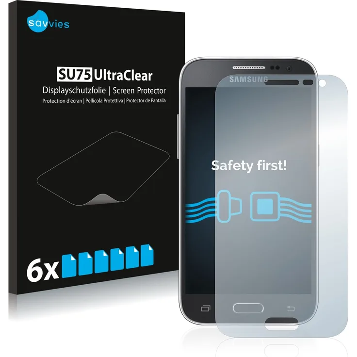 Samsung Galaxy Core Prime G360 Schutzfolie [6er Pack] - kristallklare Displayschutzfolie Folie Displayfolie