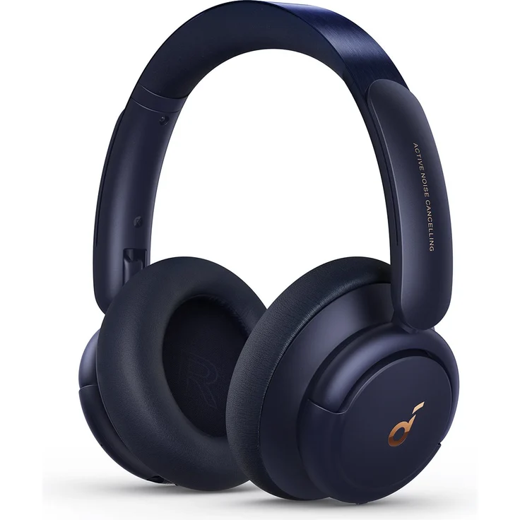Anker Soundcore Life Q30, Midnight Blue Over-Ear-Kopfhörer mit Bluetooth, Mikrofon, Noise Cancelling, blau – Bild 1