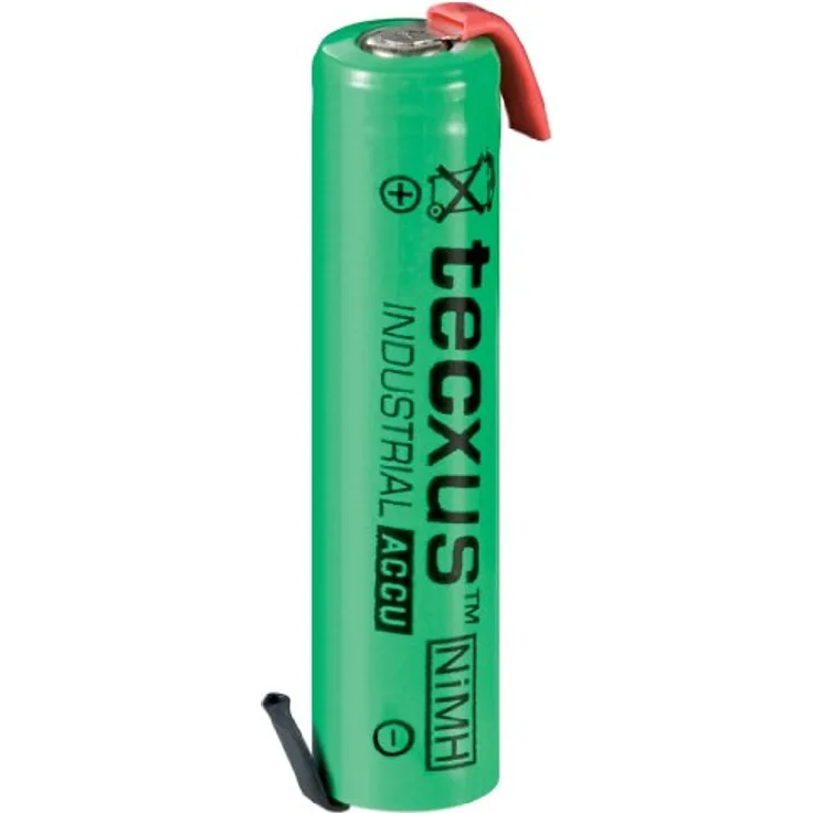 Micro AAA Akku mit Lötfahne und geringer Selbstentladung (1,2V , 800mAh)