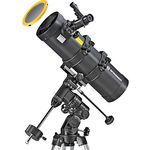 Bresser Spica 130-1000 EQ3, katadioptrisches Spiegelteleskop für Nacht und Sonne mit Smartphone-Adapter und hochwertigen Objektiv Sonnenfilter