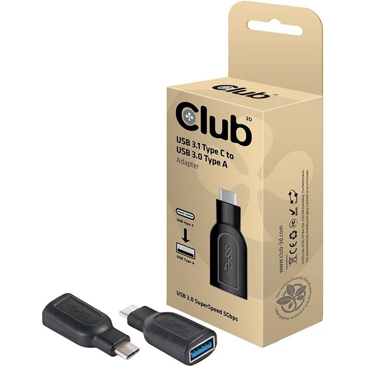 Club 3D CAC-1521 Adapter USB 3.1 Typ C
